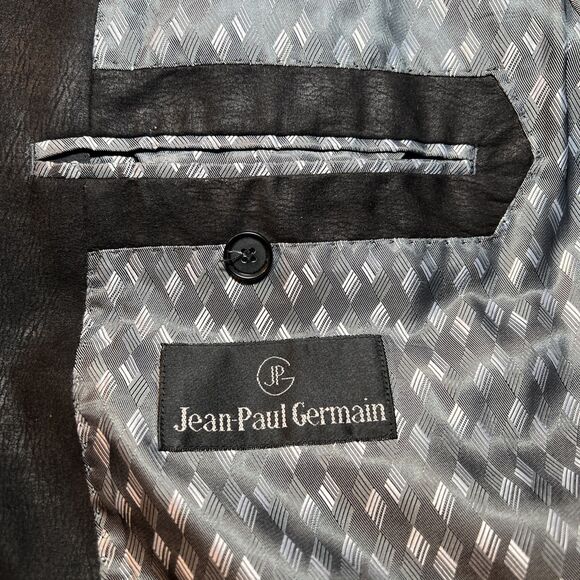 Jean-Paul Germain Two Button Double Vented Fully Lined Blazer 42R‎ (Blue) - Picture 4 of 6